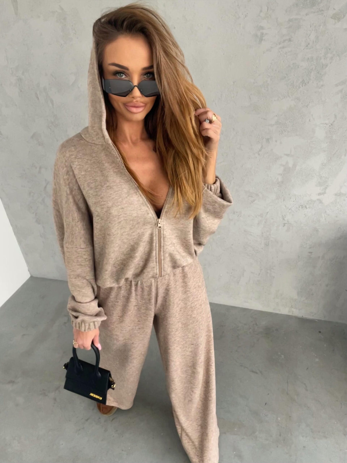 Agatha Pucci Knit Set - Sweatshirt and Trousers