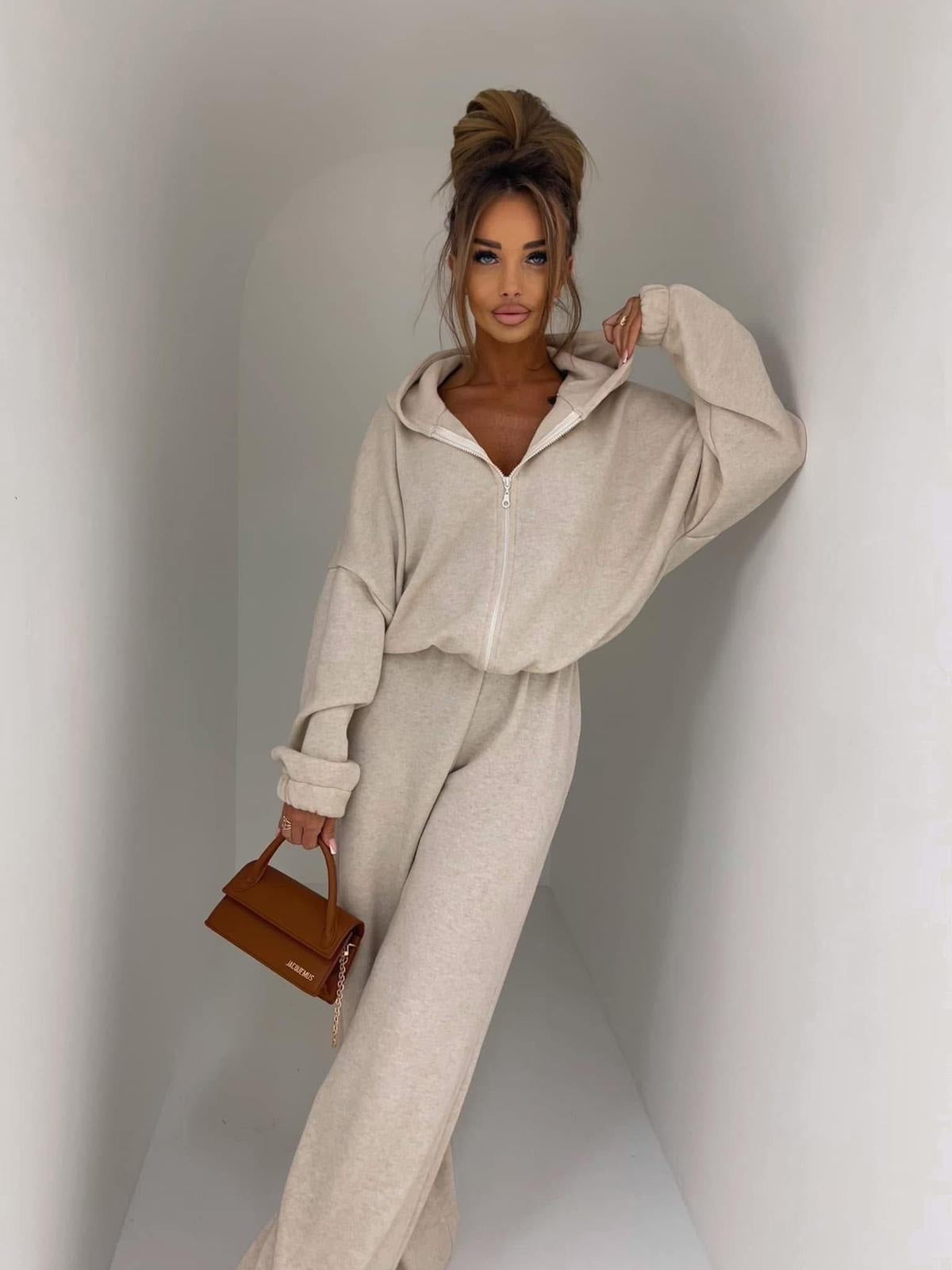 Agatha Pucci Knit Set - Sweatshirt and Trousers