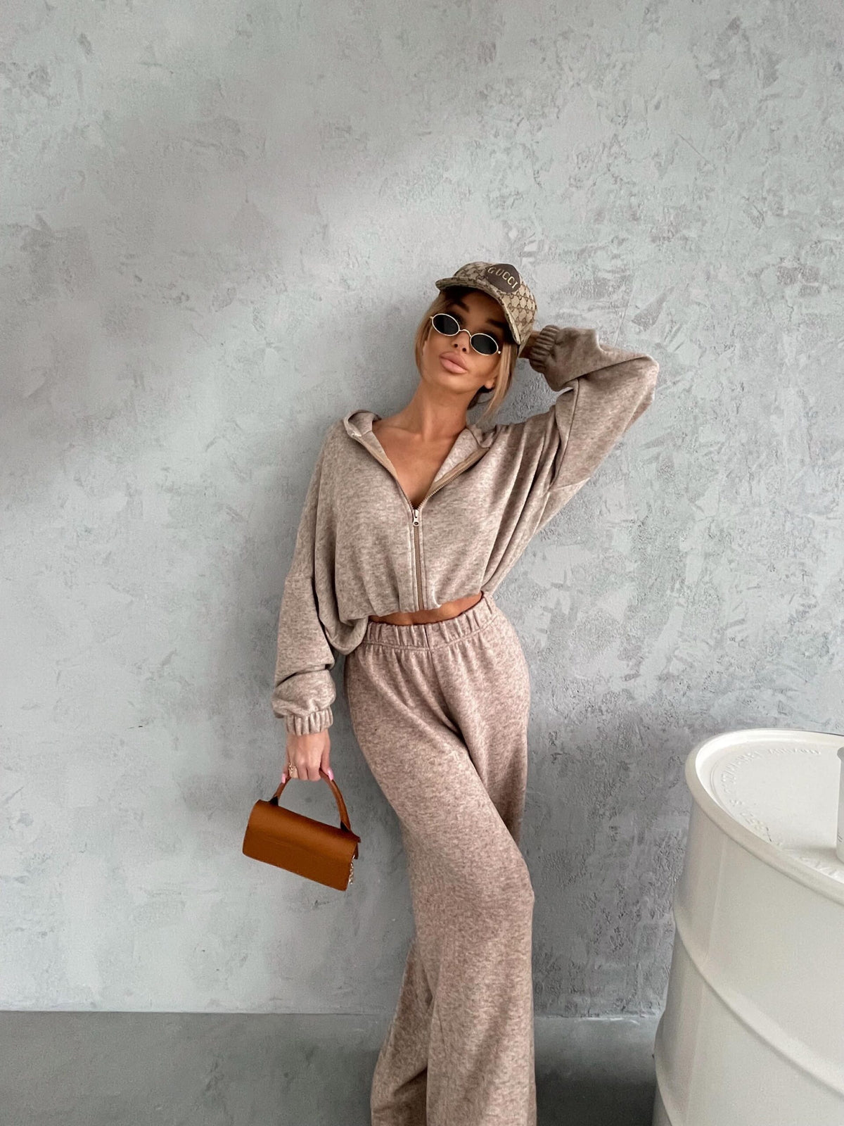 Agatha Pucci Knit Set - Sweatshirt and Trousers