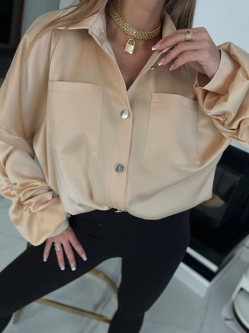 Aghata Pucci Satin Shirt