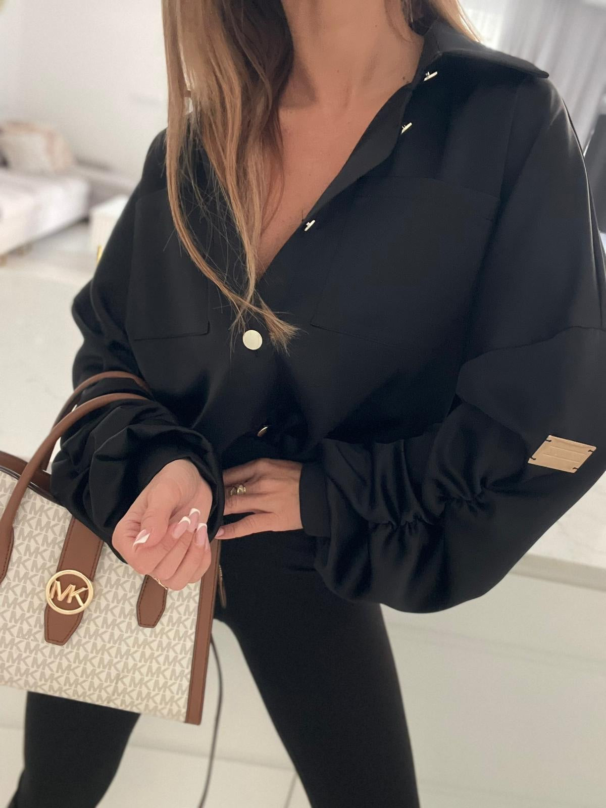 Aghata Pucci Satin Shirt