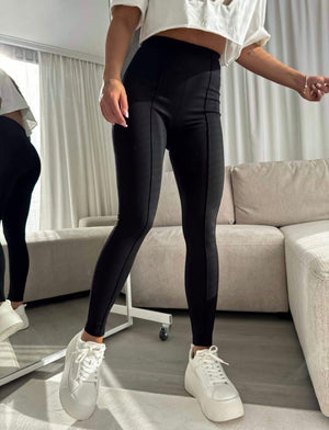 Anika BY ME Contour Stitch Leggings – Premium Cotton Blend & Everyday Comfort