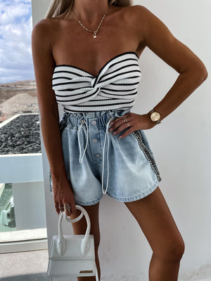 Cleo Top With Knot Detail