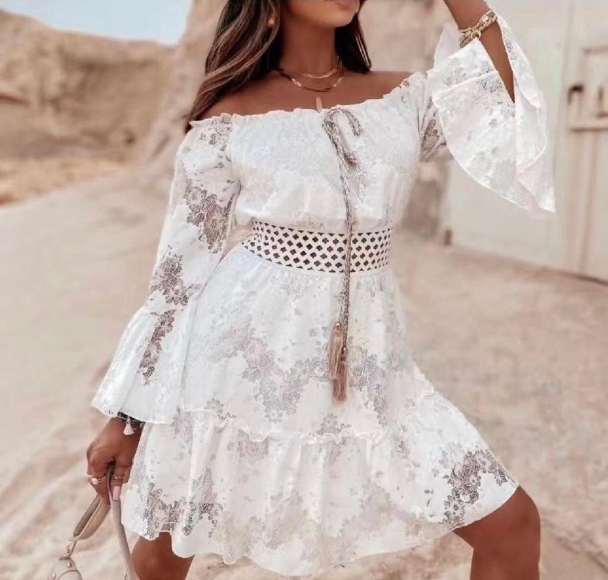 Paradise Boho Lace Dress