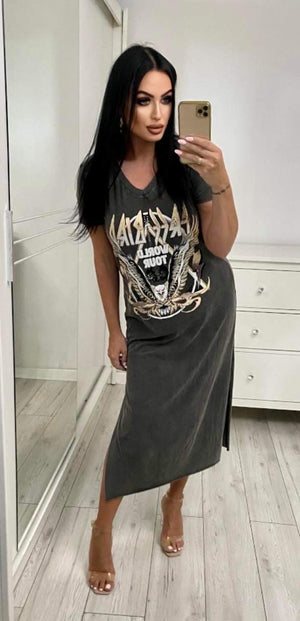 World Tour Maxi Tracksuit Dress