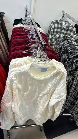 Cable Knit Jumper
