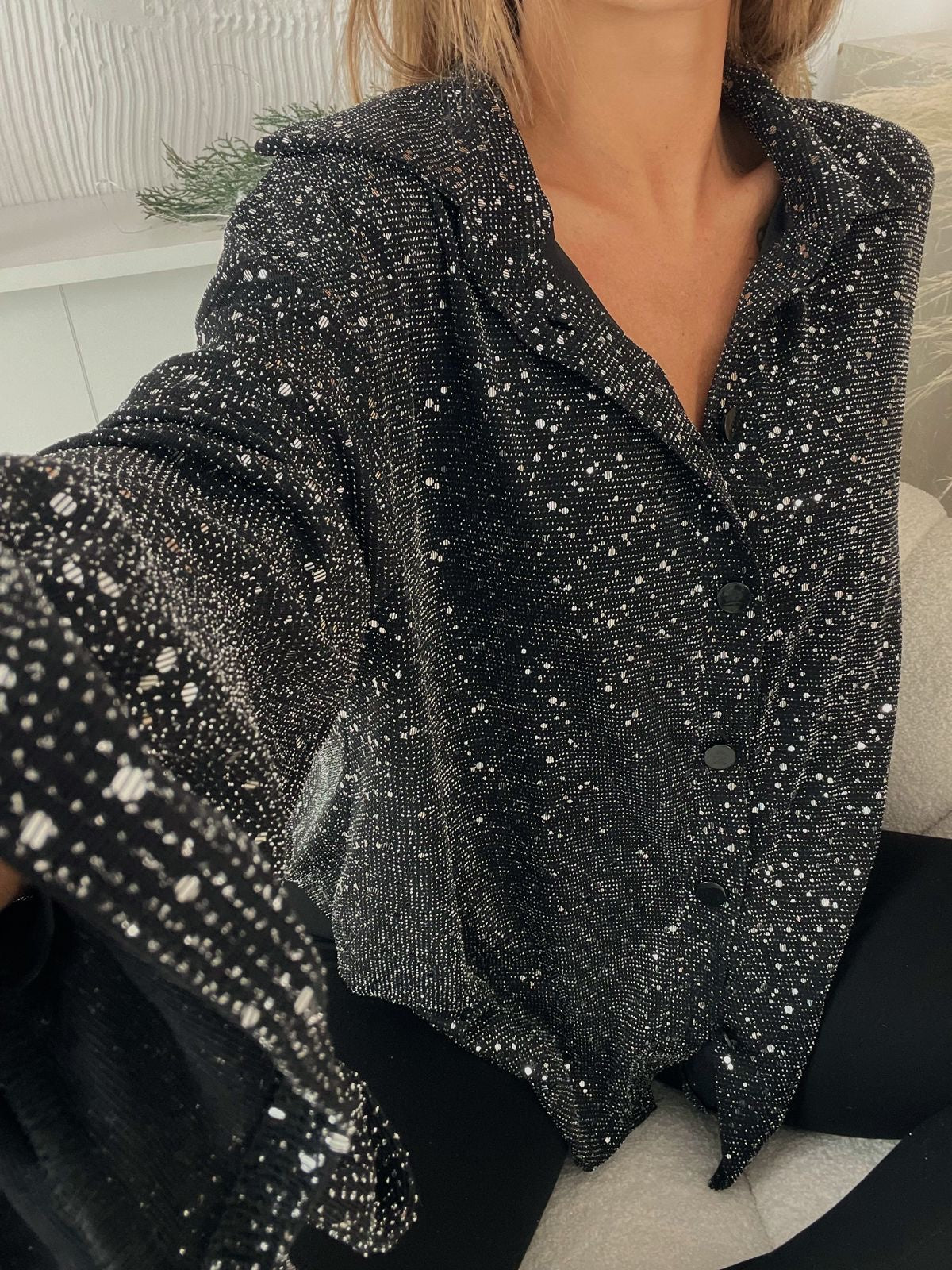 Sequin Shirt