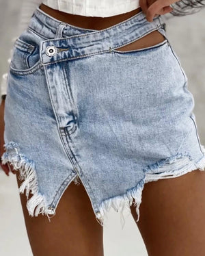 M.Sara Denim Shorts