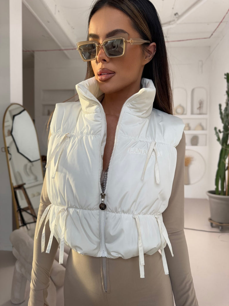 Fierce Vest in Ecru
