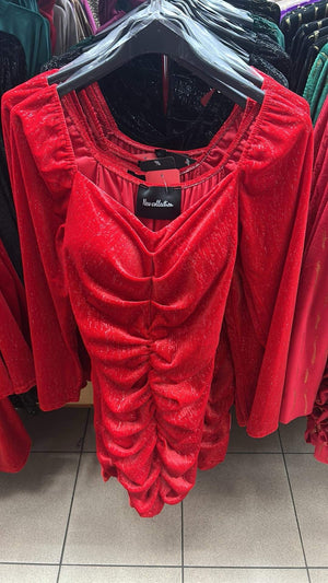 Lammy Velour Dress