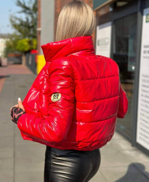 Women's Quilted Jacket With Sheen