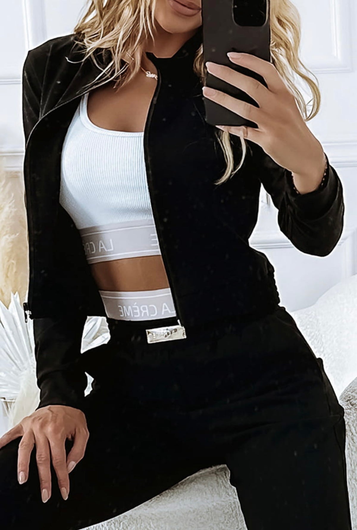 La Creme Women's Three-Piece Tracksuit