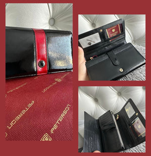 Women's Patent Leather Organiser Wallet