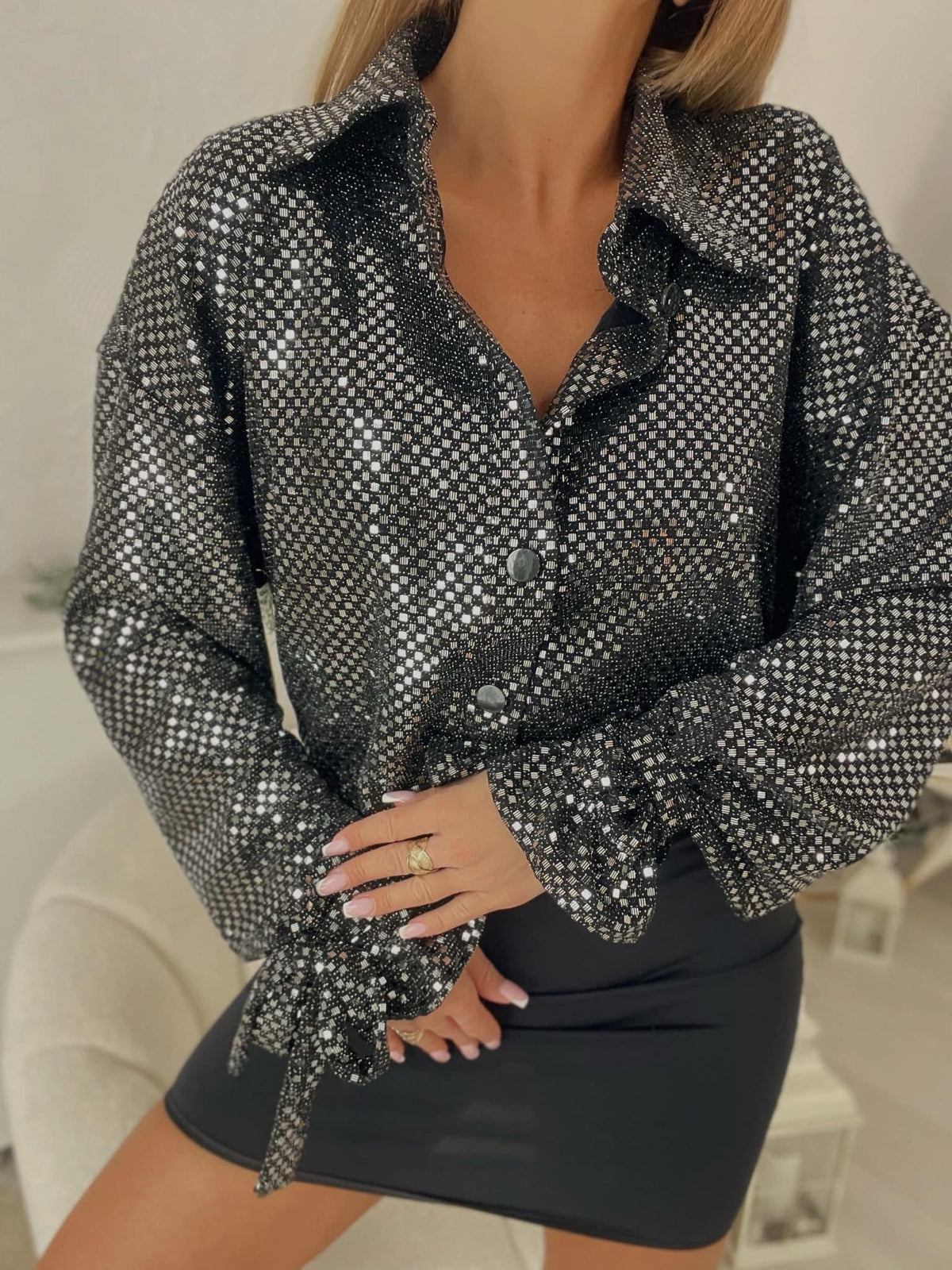 Sequin Shirt