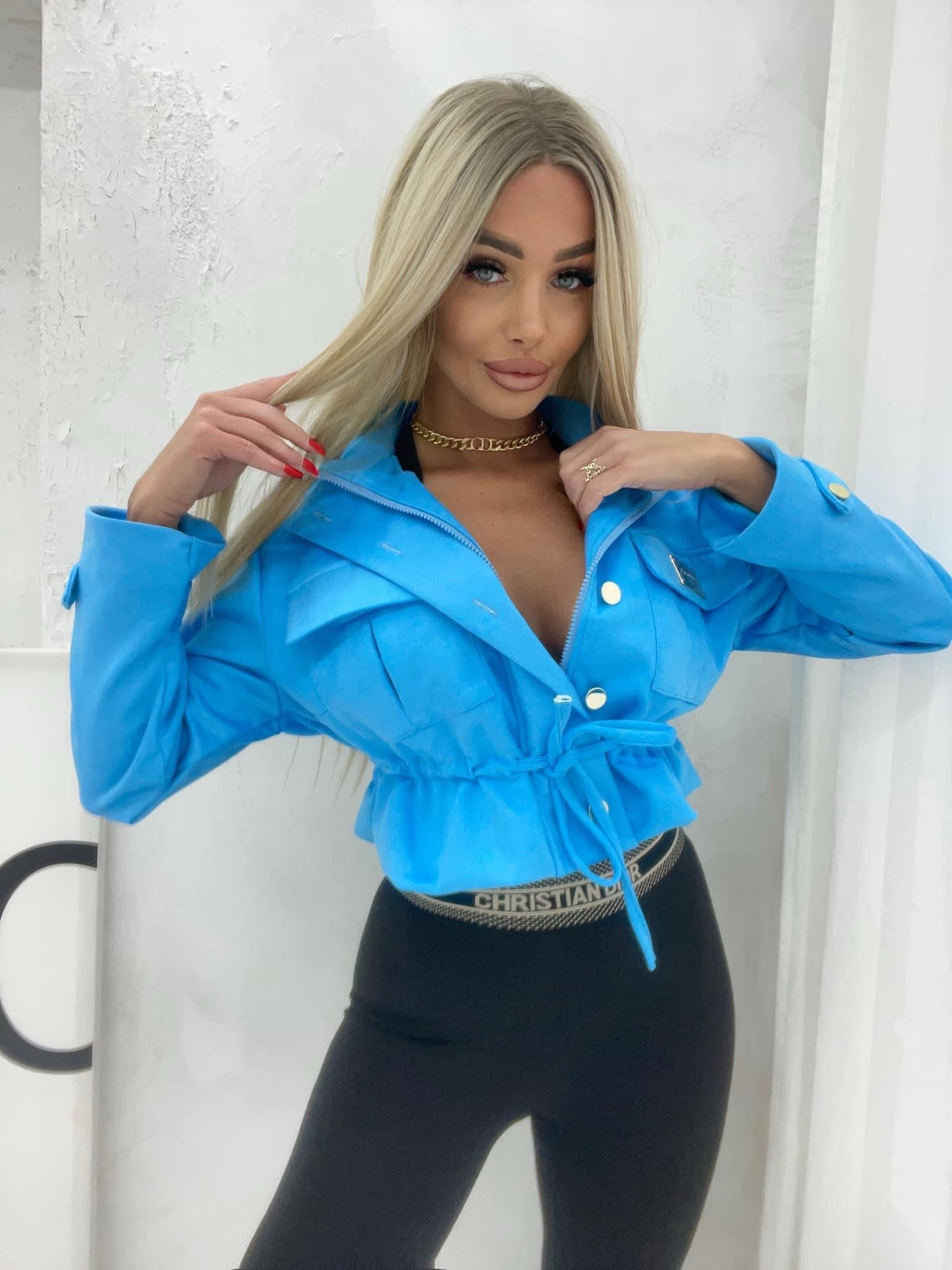 Agatha Pucci Cropped Shaping Jacket