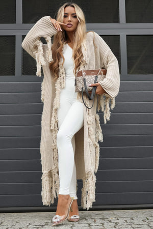La Monne Fringed Cardigan