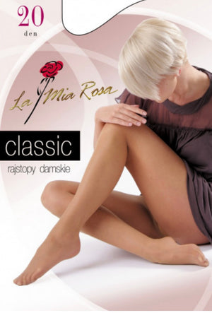 La Mia Rosa Women's Tights in Natural 20 Den
