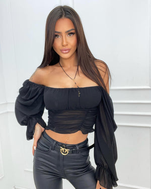 Spain Off-Shoulder Blouse