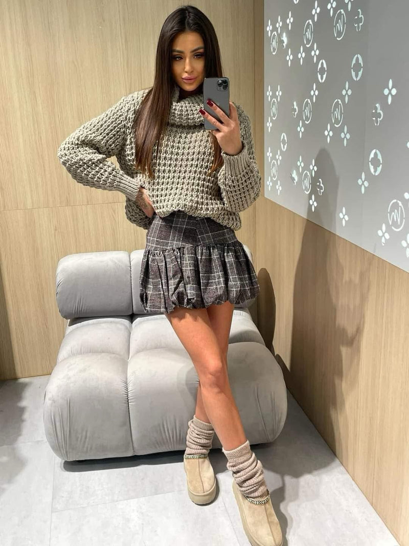 Italian-Made Turtleneck Jumper