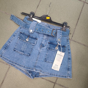 Denim Mini Skirt