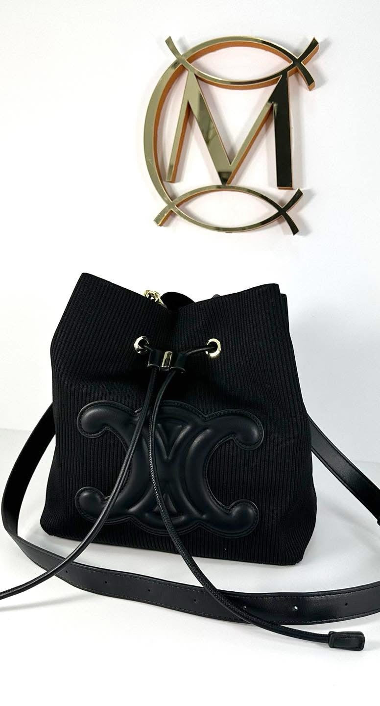 Massimo Contti Black Messenger Bag