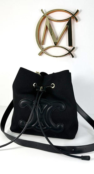 Massimo Contti Black Messenger Bag