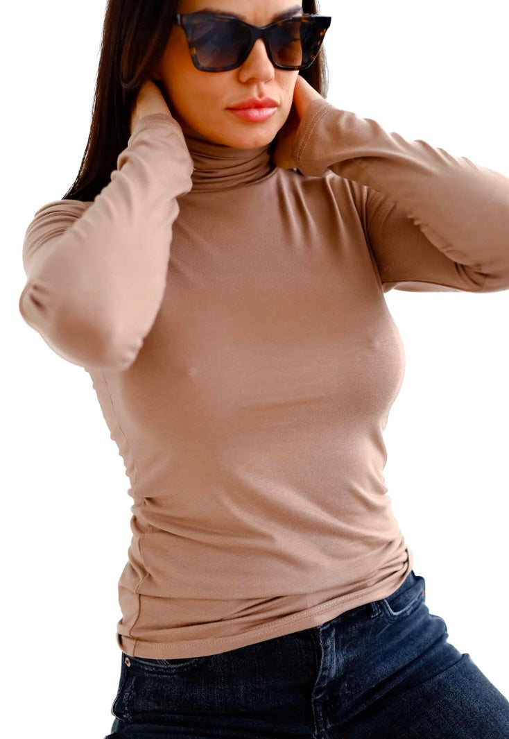 Me Gusta Viscose Turtleneck Jumper