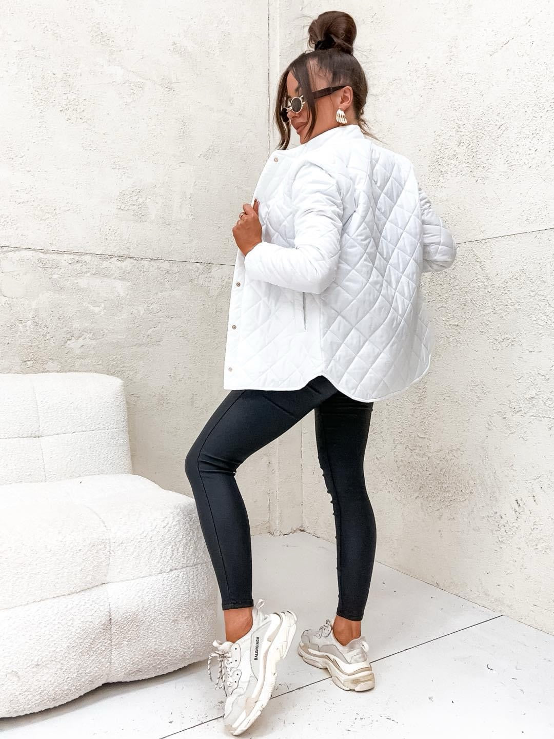 Stay Here Elise Quilted Transitional Jacket
