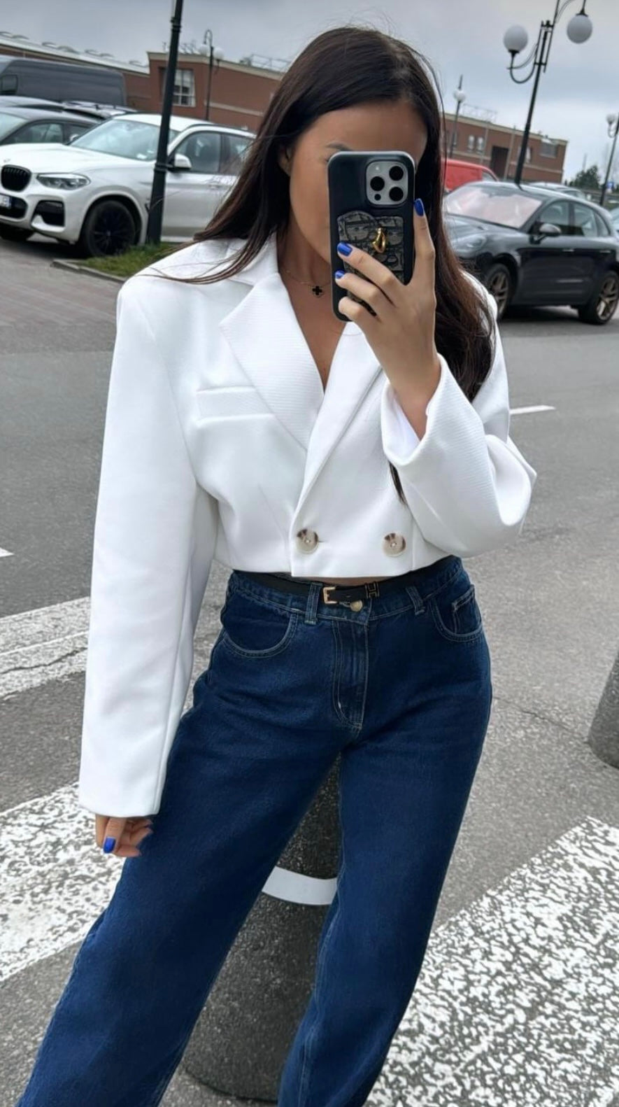 LaMilla Cropped Boxy Blazer