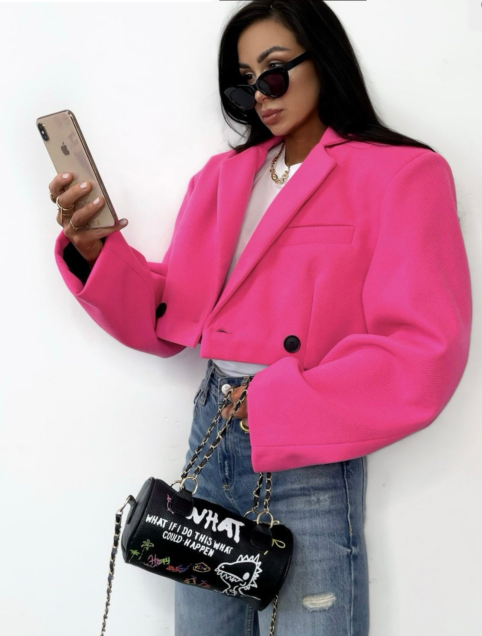 LaMilla Cropped Boxy Blazer