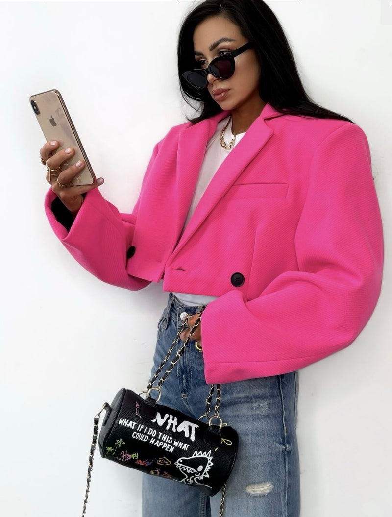 LaMilla Cropped Boxy Blazer