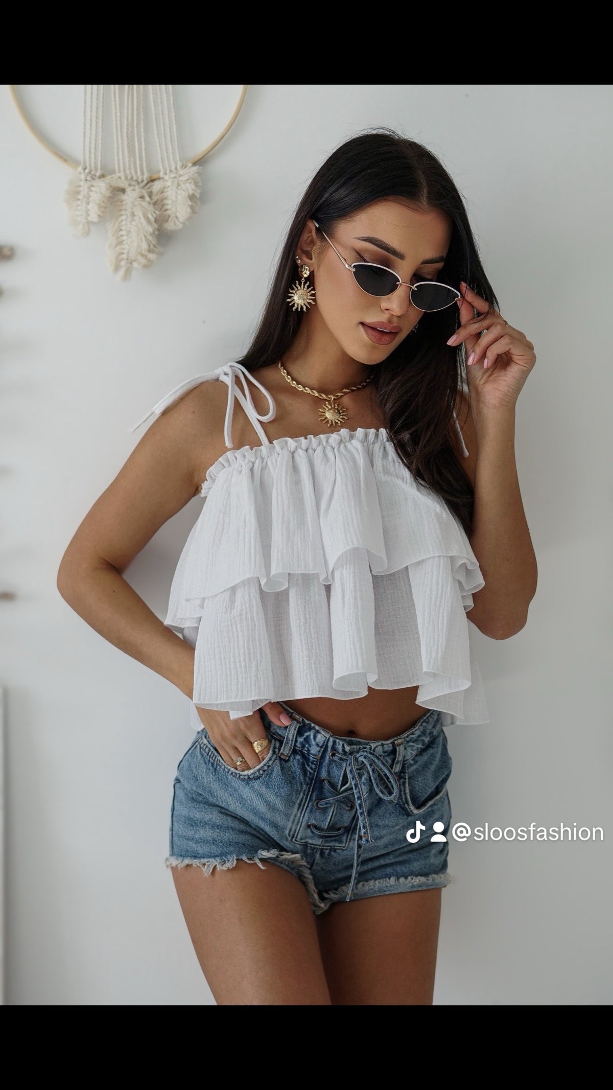 Moly Boho Crop Top