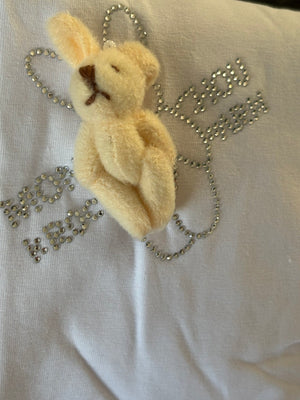 3D Bunny Rhinestone T-Shirt