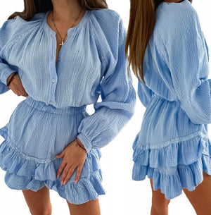 Short Muslin Playsuit