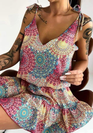 Flared Hem Dress