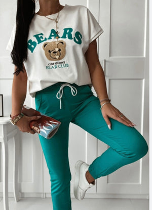 Women's Printed Tracksuit Set