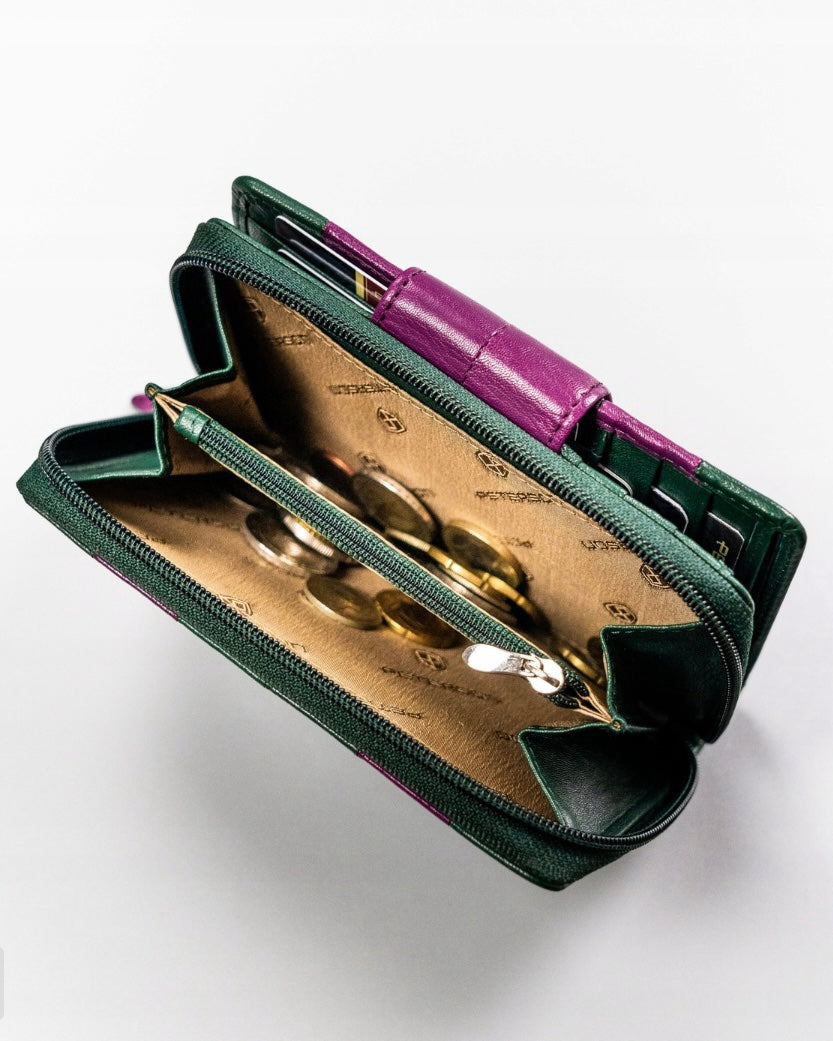 Peterson Women's Leather RFID-Blocking Wallet