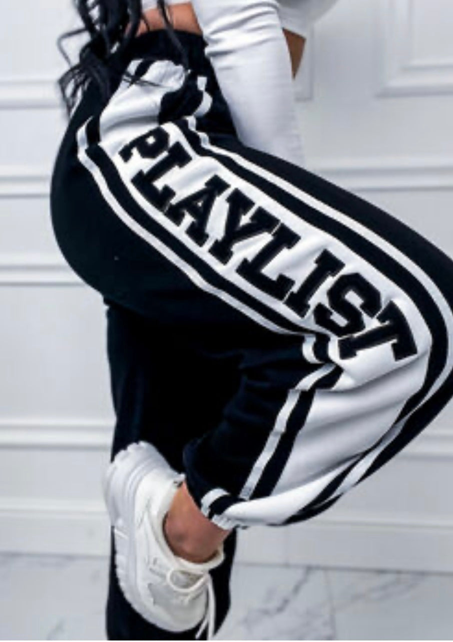 Playlist Women's Joggers With Side Stripe