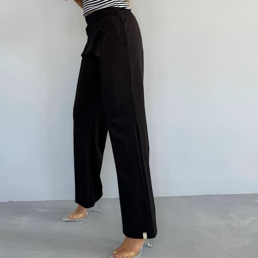 Women's Classic Wide-Leg Trousers