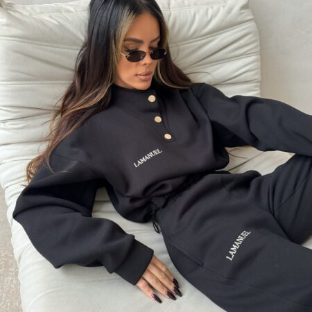 Komplet PLUSH czarny