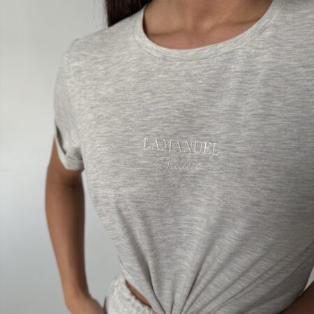 Tshirt STUDIO szary melanż