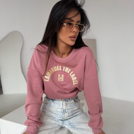 Bluza CLOUT brudny róż