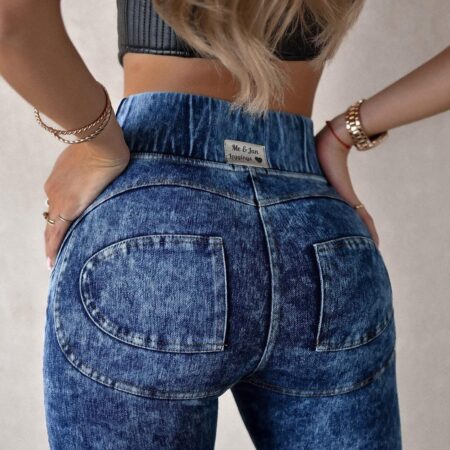 JEANSOWE LEGGINSY ME&JAN double push-up LUXURY Marmo✨