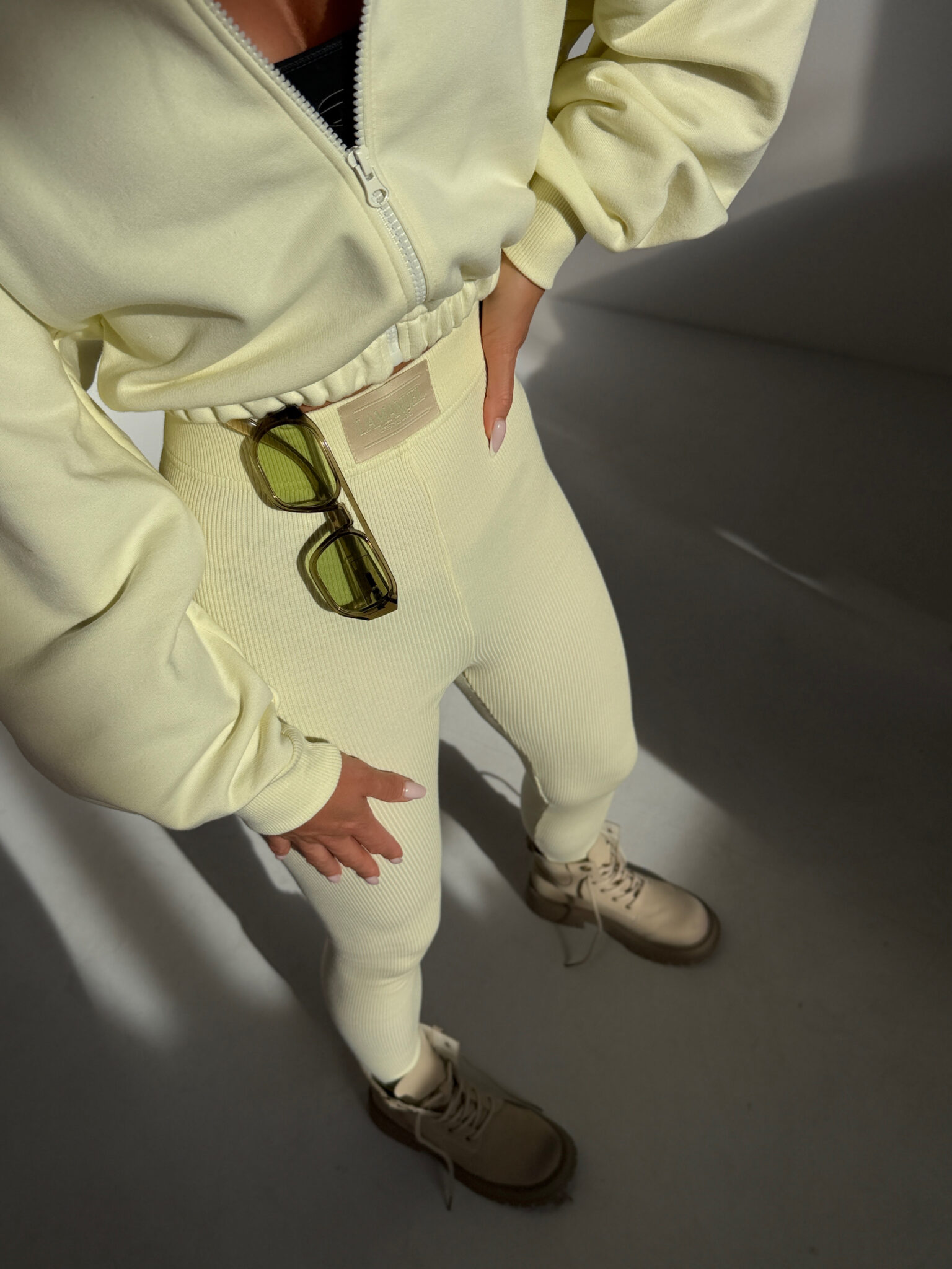 Legginsy DOLL cytryna