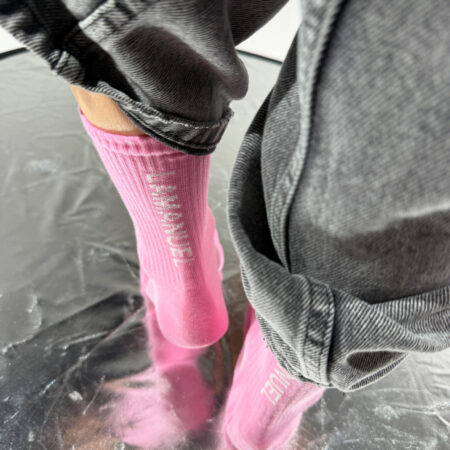 Skarpety EDIT baby pink