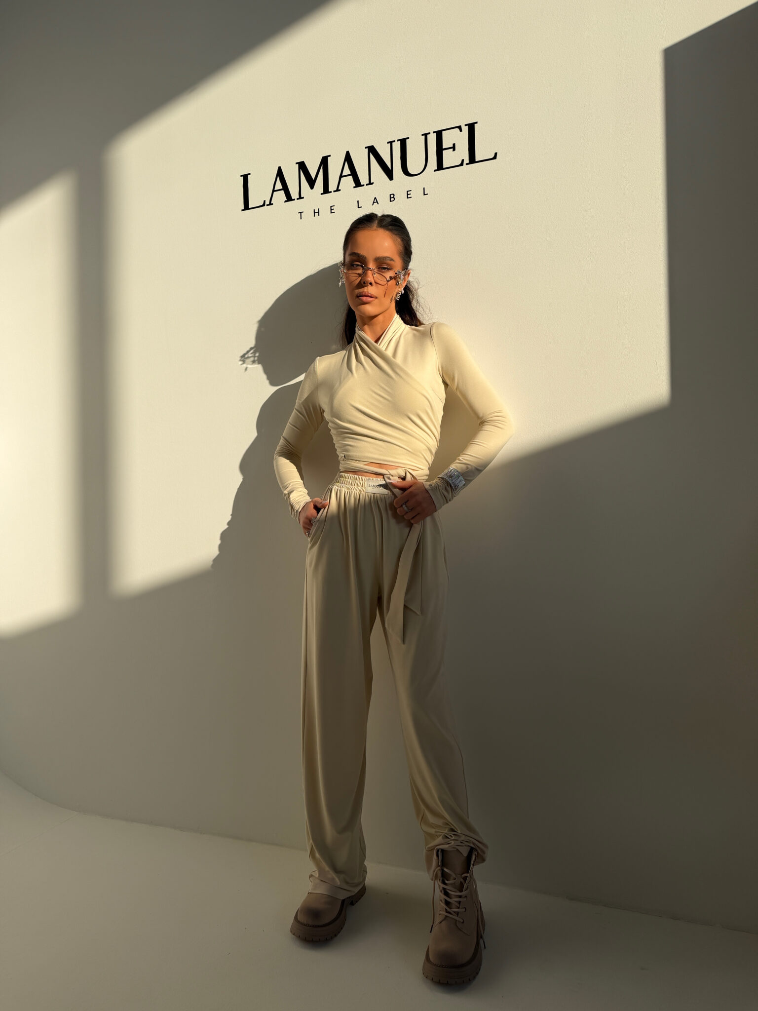 Spodnie NOISE vanilla