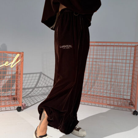 Spodnie NUIT czekolada