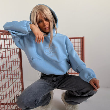 Bluza BLOW UP błękit