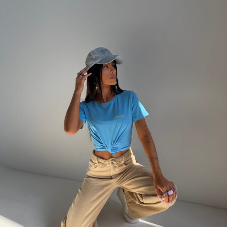 Tshirt POSITIVE lazur